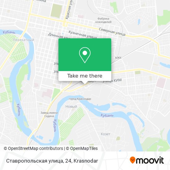 Ставропольская улица, 24 map