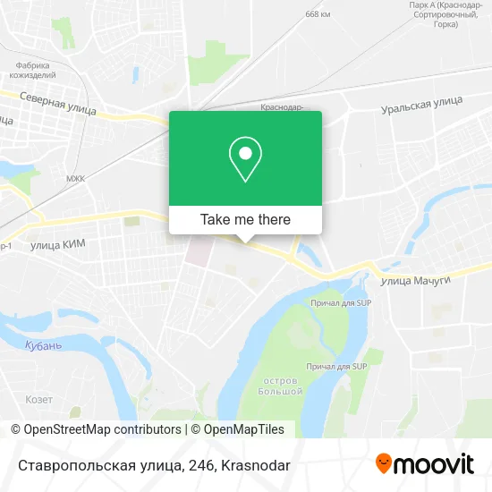 Ставропольская улица, 246 map