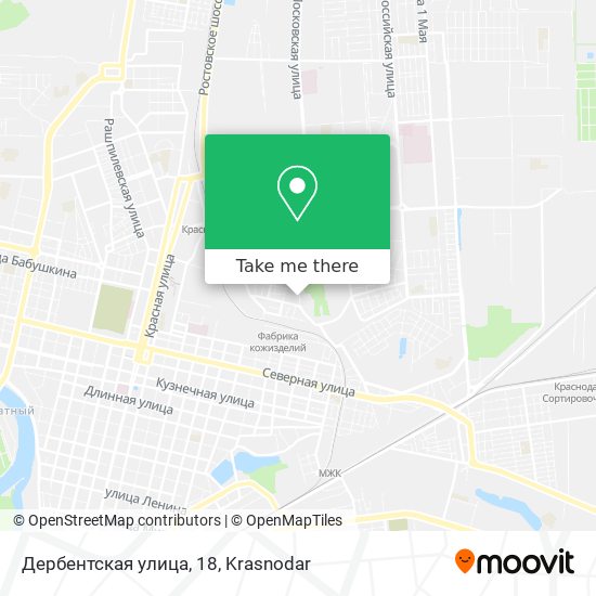 Дербентская улица, 18 map