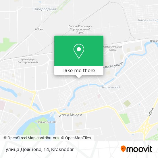 улица Дежнёва, 14 map