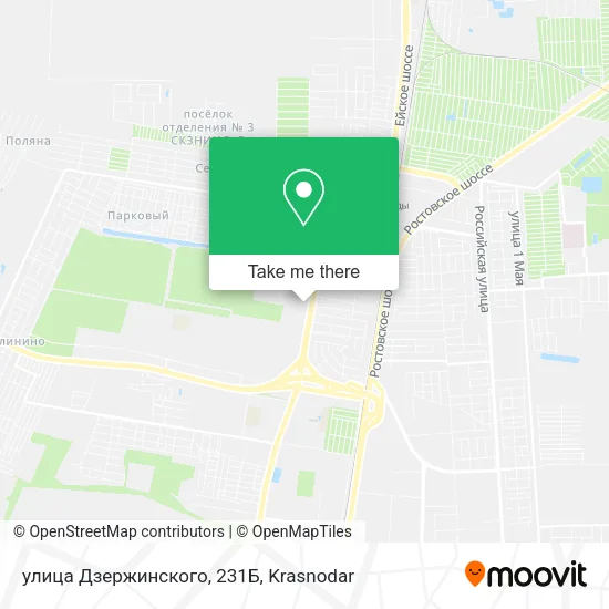 улица Дзержинского, 231Б map