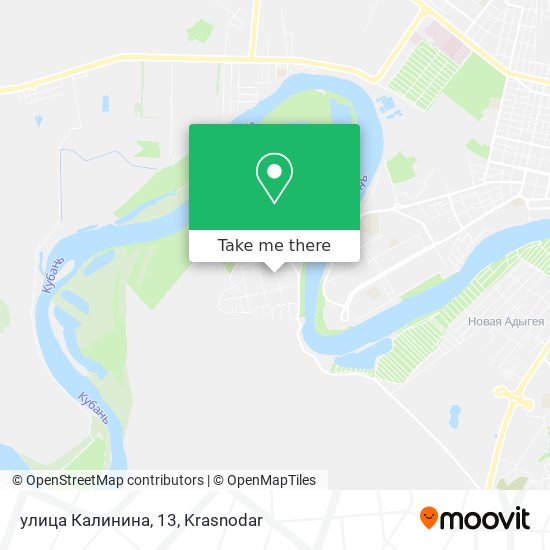улица Калинина, 13 map