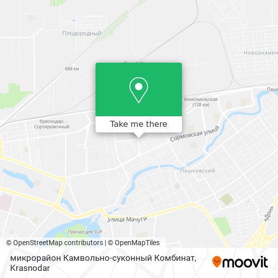 микрорайон Камвольно-суконный Комбинат map
