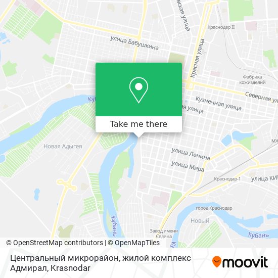 Центральный микрорайон, жилой комплекс Адмирал map