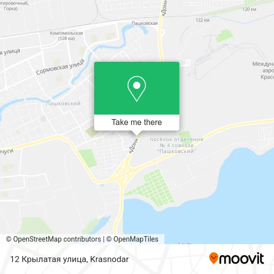 12 Крылатая улица map