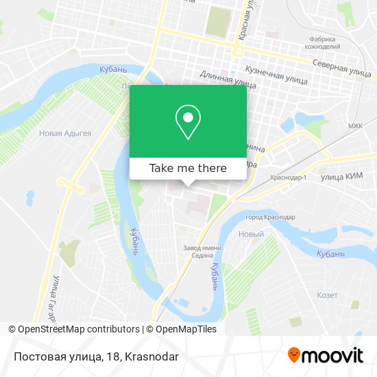 Постовая улица, 18 map