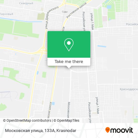 Московская улица, 133А map