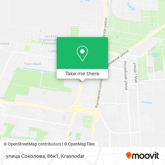 улица Соколова, 86к1 map