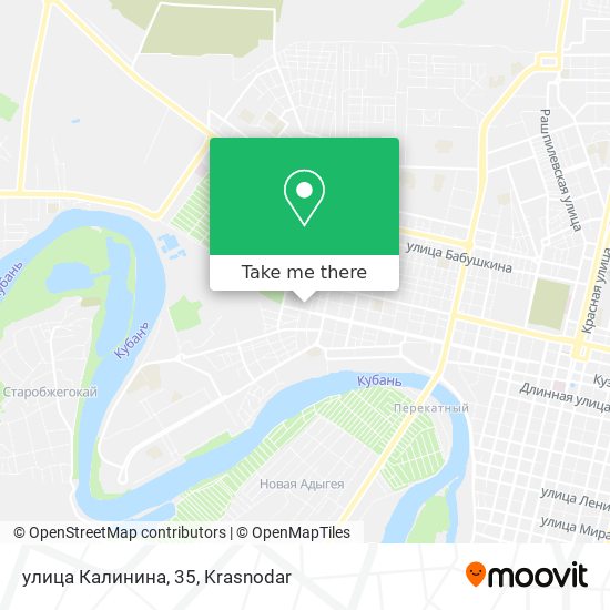 улица Калинина, 35 map