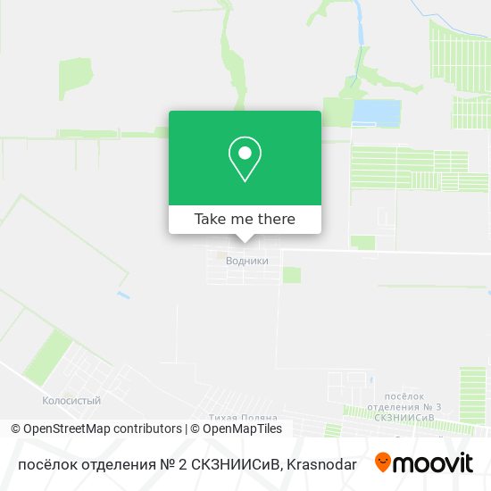 посёлок отделения № 2 СКЗНИИСиВ map