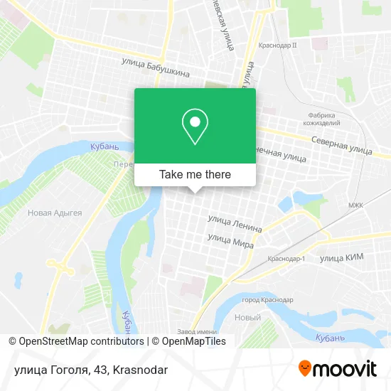 улица Гоголя, 43 map