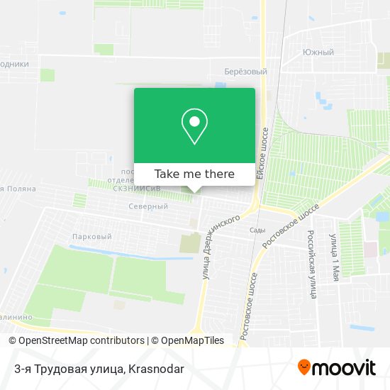 3-я Трудовая улица map