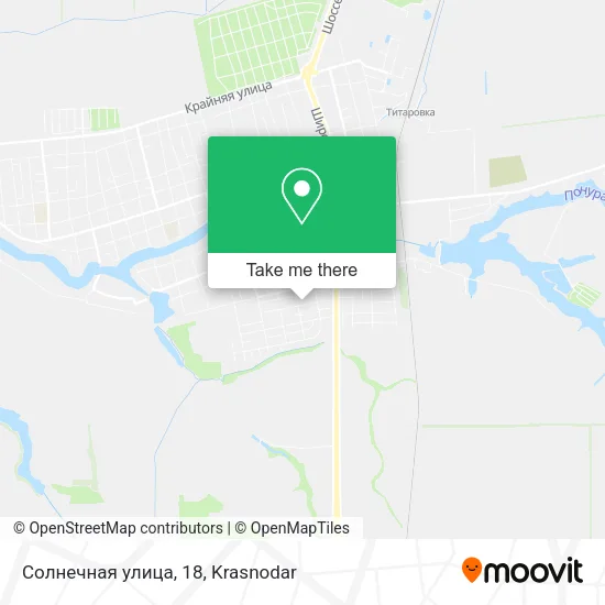 Солнечная улица, 18 map