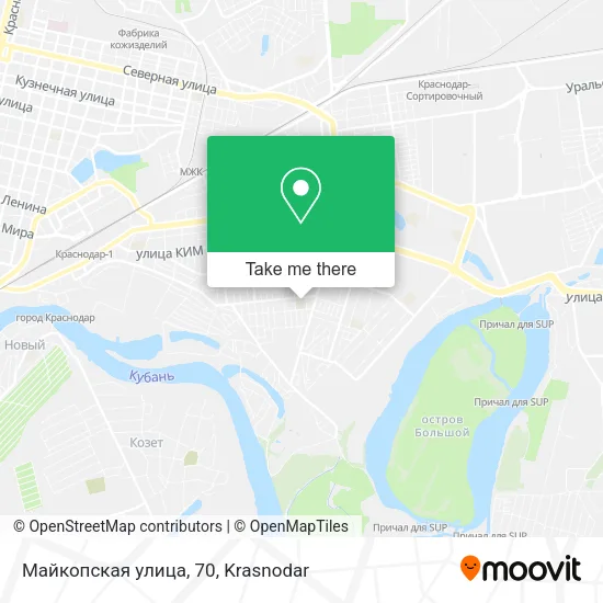 Майкопская улица, 70 map