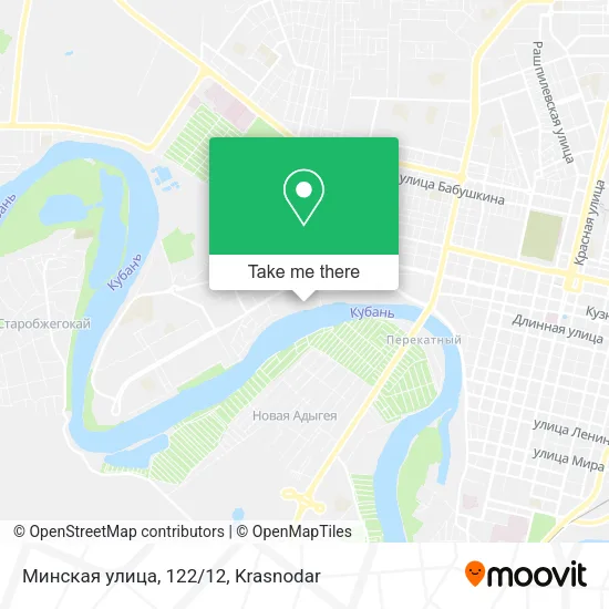 Минская улица, 122/12 map