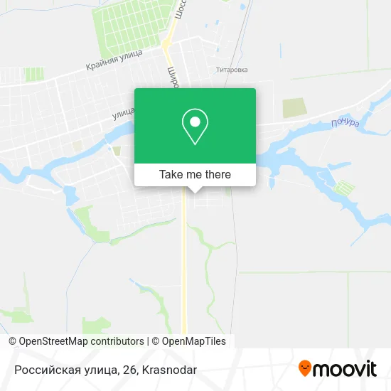 Российская улица, 26 map