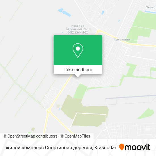жилой комплекс Спортивная деревня map