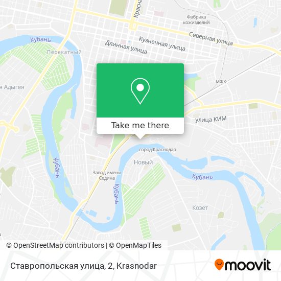 Ставропольская улица, 2 map
