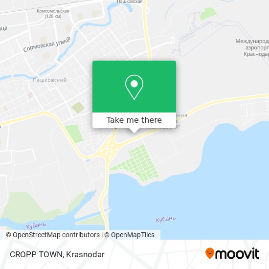 CROPP TOWN map