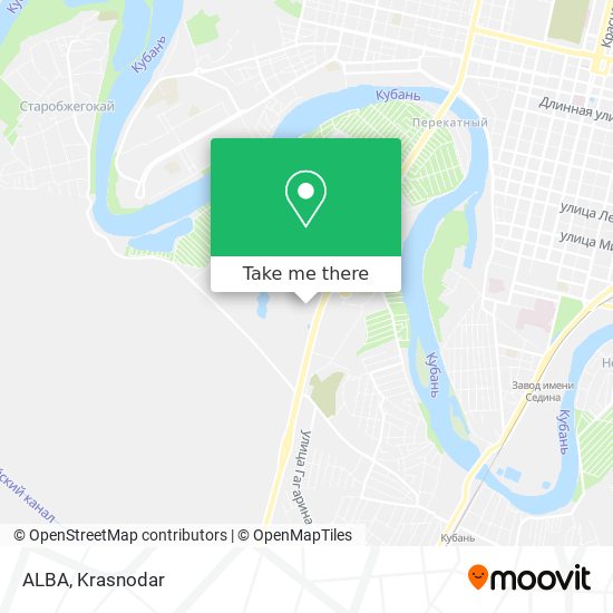 ALBA map