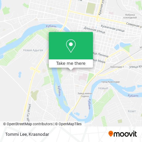 Tommi Lee map