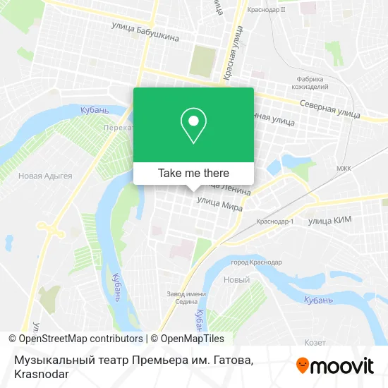 Музыкальный театр Премьера им. Гатова map
