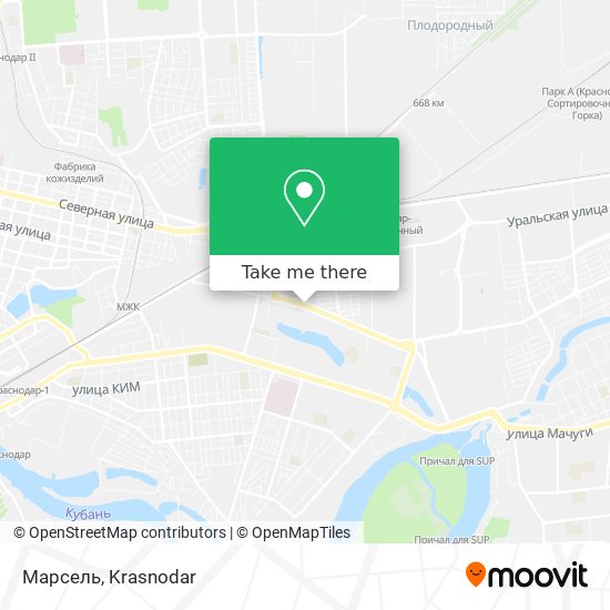 Марсель map