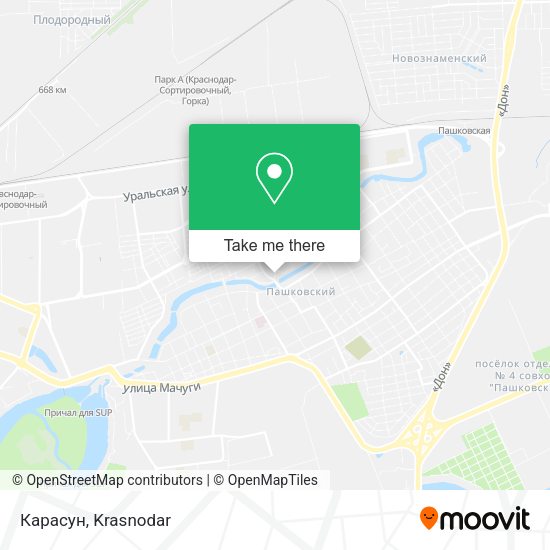 Карасун map