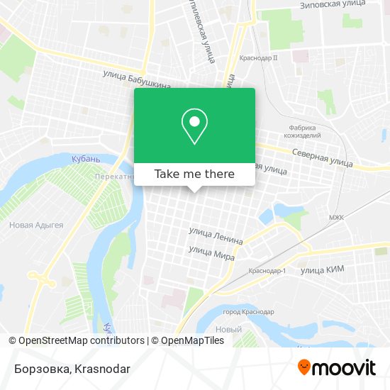 Борзовка map
