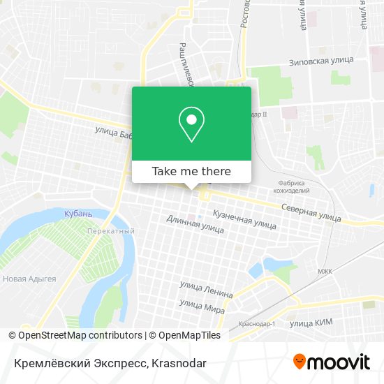 Кремлёвский Экспресс map