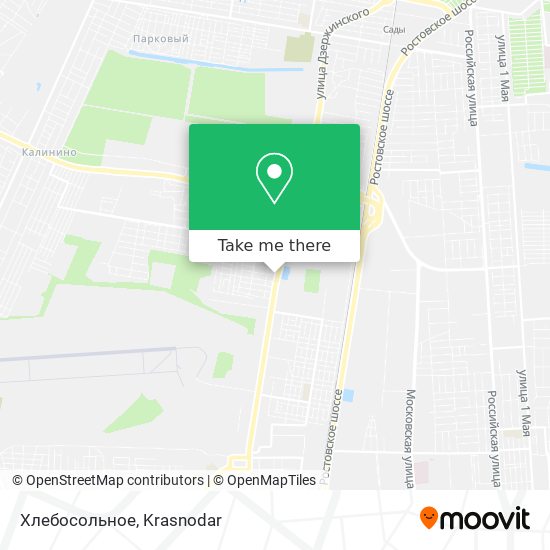 Хлебосольное map