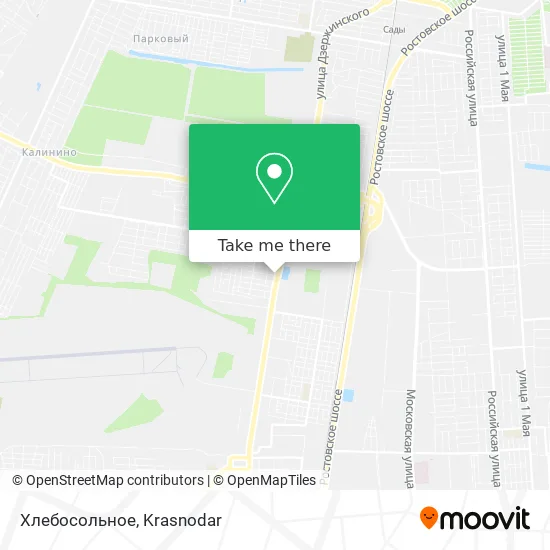 Хлебосольное map