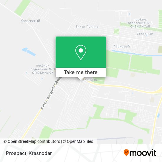 Prospect map