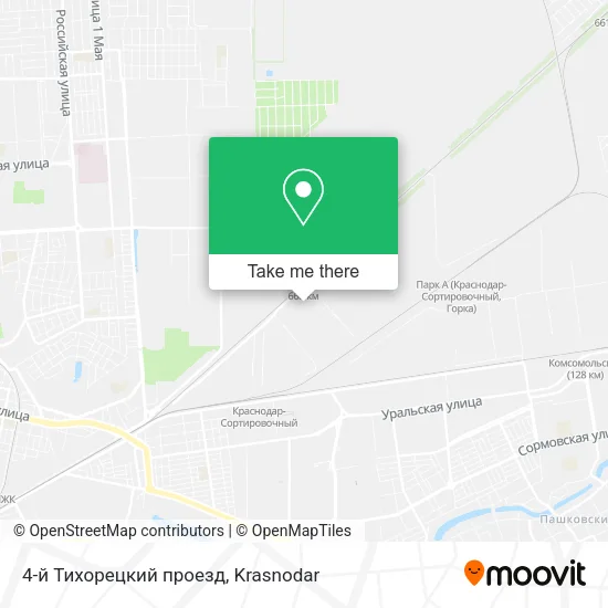 4-й Тихорецкий проезд map
