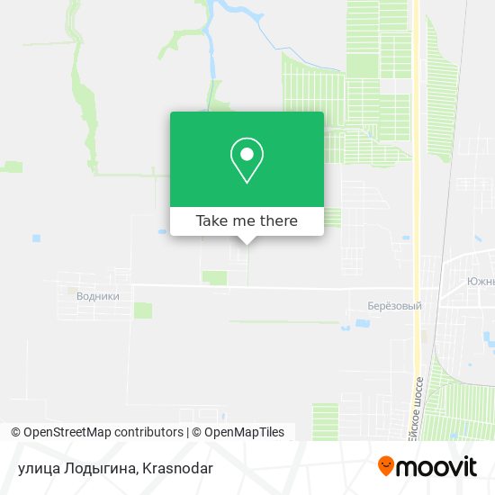 улица Лодыгина map