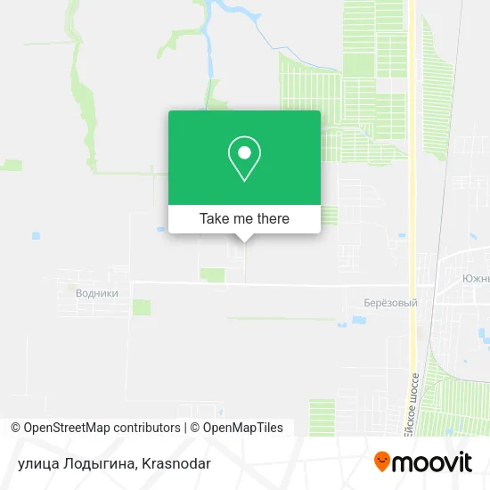 улица Лодыгина map