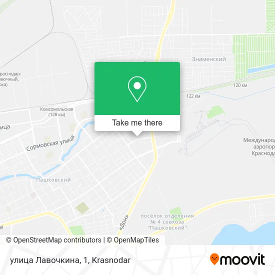 улица Лавочкина, 1 map