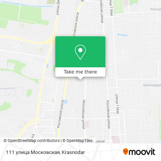 111 улица Московская map
