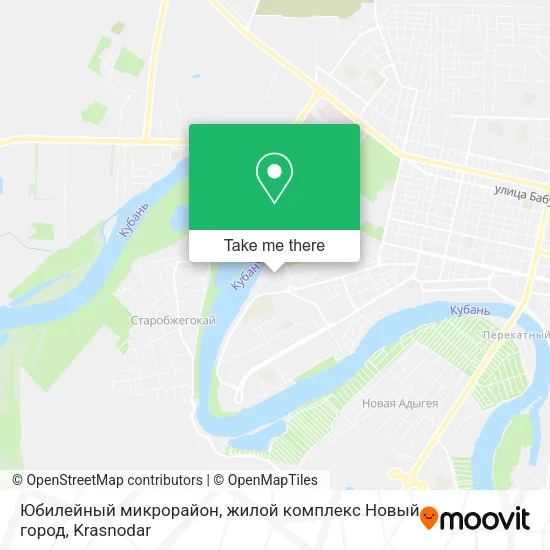 Юбилейный микрорайон, жилой комплекс Новый город map