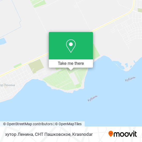 хутор Ленина, СНТ Пашковское map