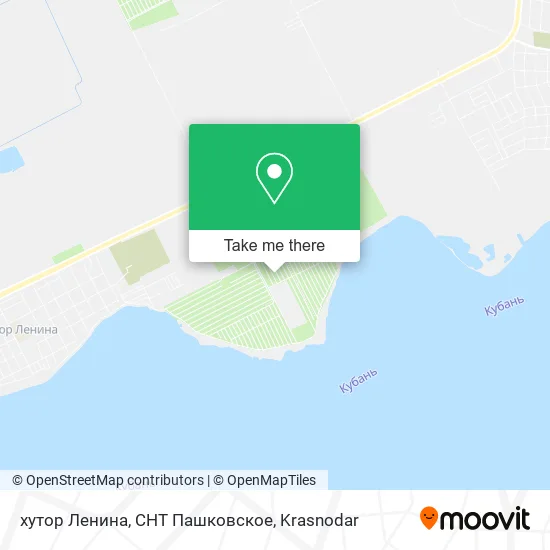 хутор Ленина, СНТ Пашковское map