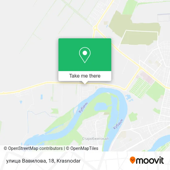 улица Вавилова, 18 map