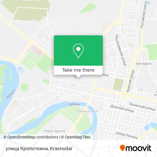 улица Кропоткина map