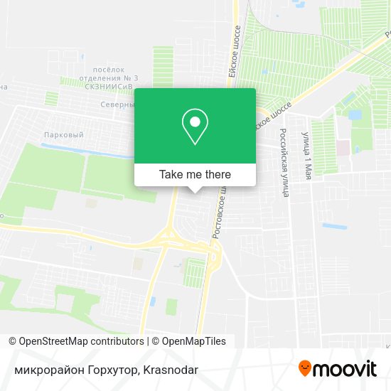 микрорайон Горхутор map