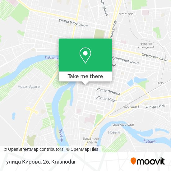 улица Кирова, 26 map