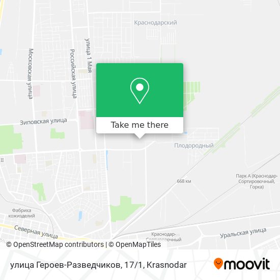 улица Героев-Разведчиков, 17/1 map