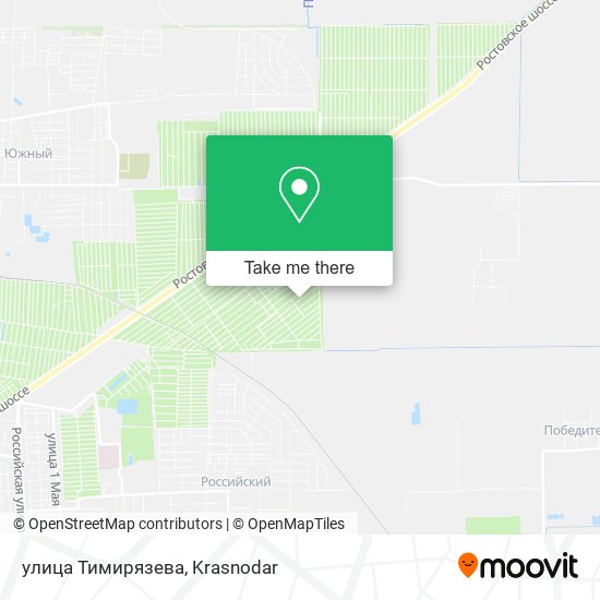 улица Тимирязева map