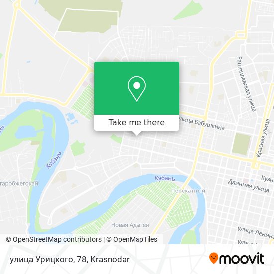 улица Урицкого, 78 map