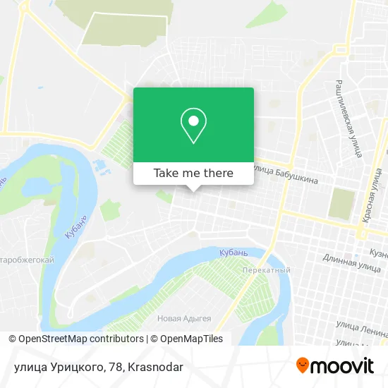 улица Урицкого, 78 map