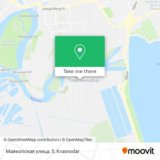 Майкопская улица, 5 map